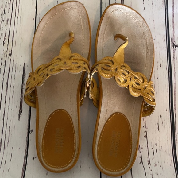 Mossimo yellow braided sandal - Picture 8 of 8